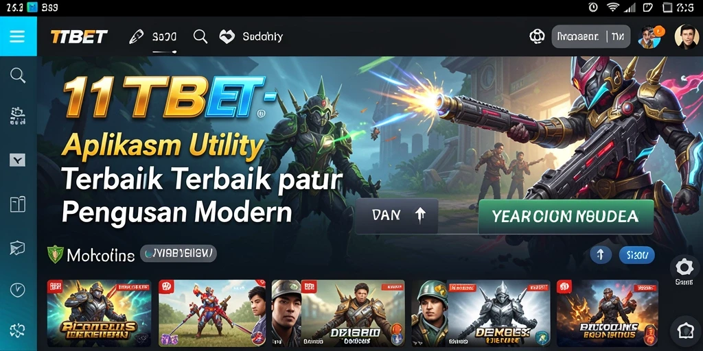 Tangkapan layar utama <strong>11TBET</strong> menampilkan antarmuka aplikasi yang ramah pengguna dan fungsional.
