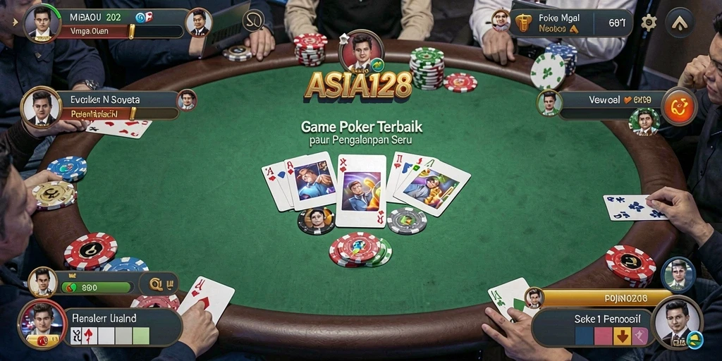 Tampilan gameplay seru di ASIA128 dengan banyak pemain aktif.