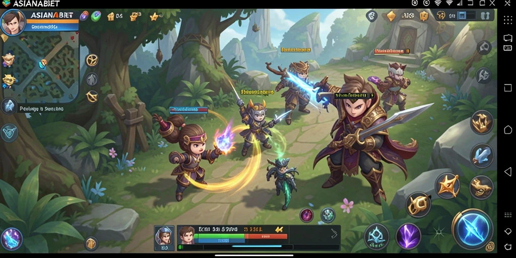Screenshot gameplay ASIANABET menampilkan petualangan mendebarkan dalam dunia fantasi.