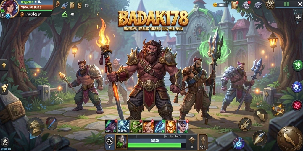 Gameplay BADAK178 yang menakjubkan dengan pertarungan yang dinamis dan interaksi sosial.