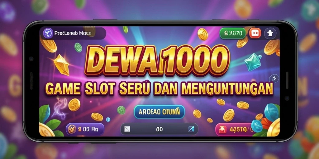 Screenshot gameplay DEWA1000 menampilkan pengalaman Slot yang seru.