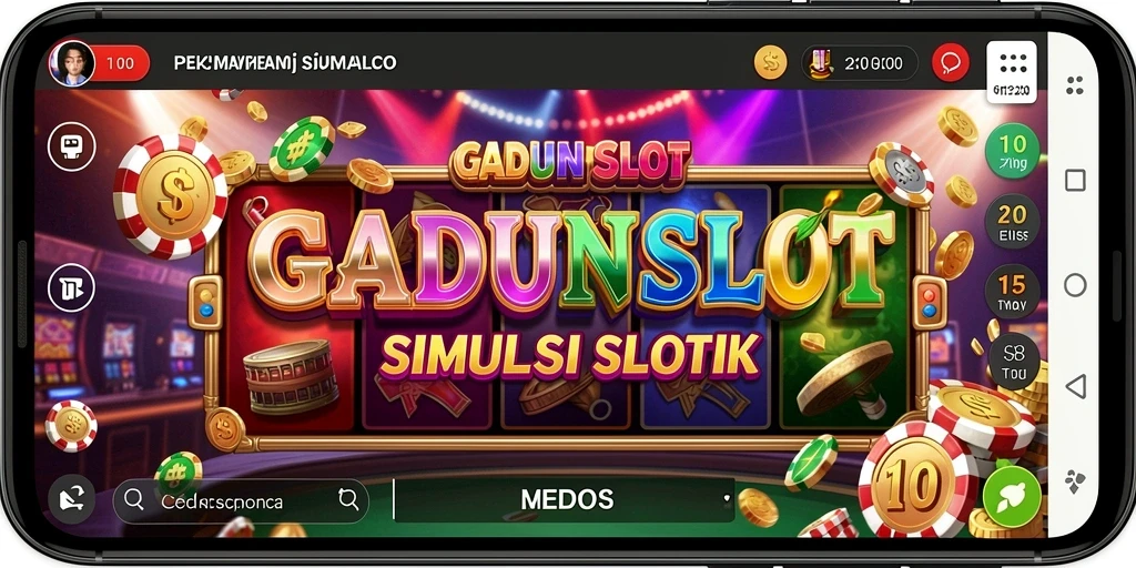 Screenshot GADUNSLOT menampilkan gameplay slot yang seru dan interaktif.