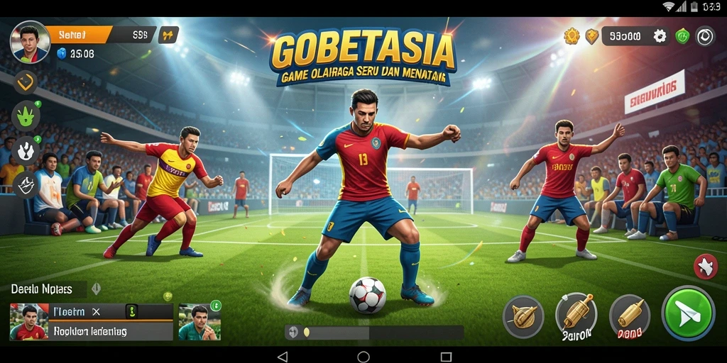 Tampilan gameplay GOBETASIA yang seru dan mendebarkan.