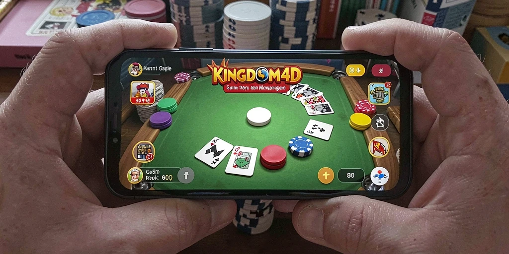 Screenshot gameplay Gaple yang menarik dan interaktif.