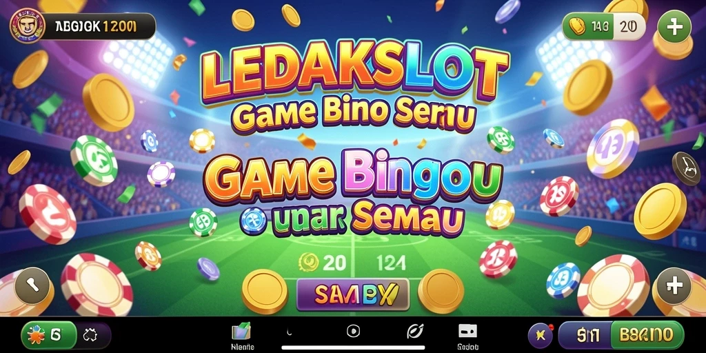 Tampilan utama LEDAKSLOT dengan gameplay Bingo yang menarik.