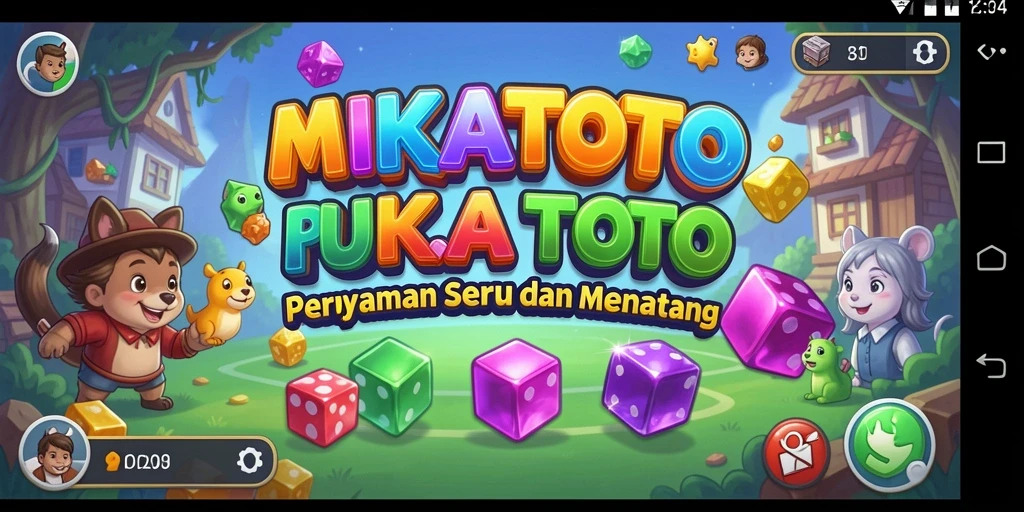 Gameplay seru di MIKATOTO dengan berbagai teka-teki menarik.