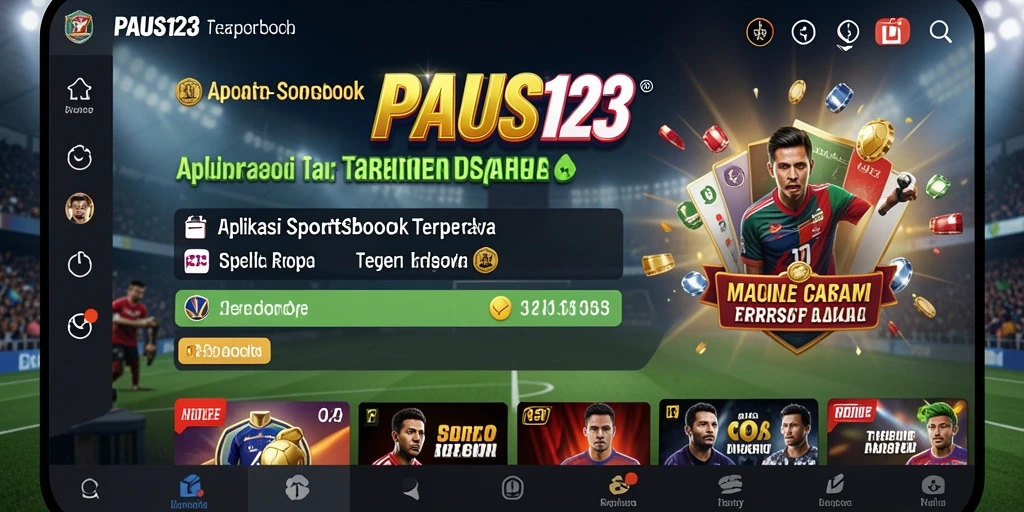 Tampilan antarmuka PAUS123 yang menarik dan mudah digunakan.