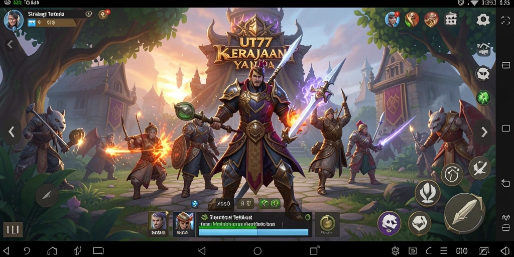 Tampilan gameplay UT77 yang menegangkan dengan strategi mendebarkan.