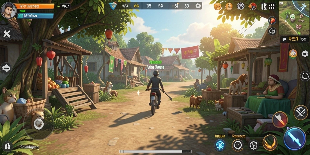 Tampilan gameplay W67 yang menarik dan interaktif.