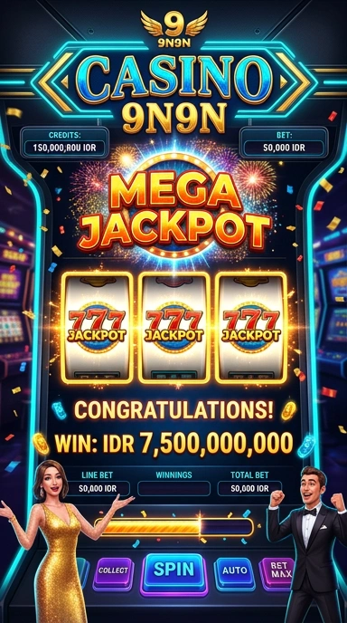 Tampilan utama aplikasi 9n9n dengan fitur menarik.